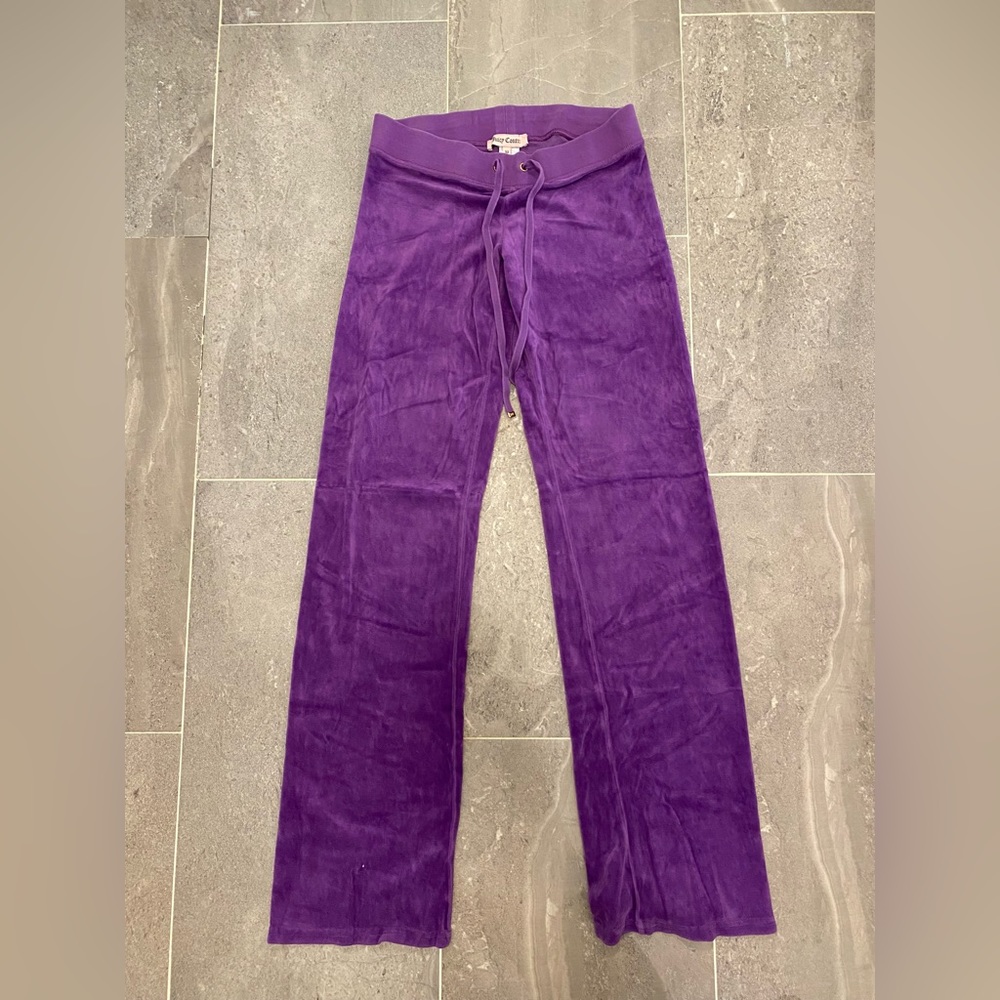 Juicy Couture velour track pant